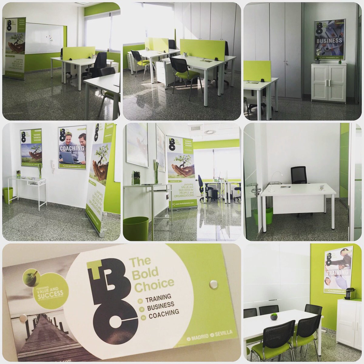 ¡Ilusionados hasta decir basta! Estrenamos oficina en Las Rozas para recibiros con los brazos abiertos 💚💚