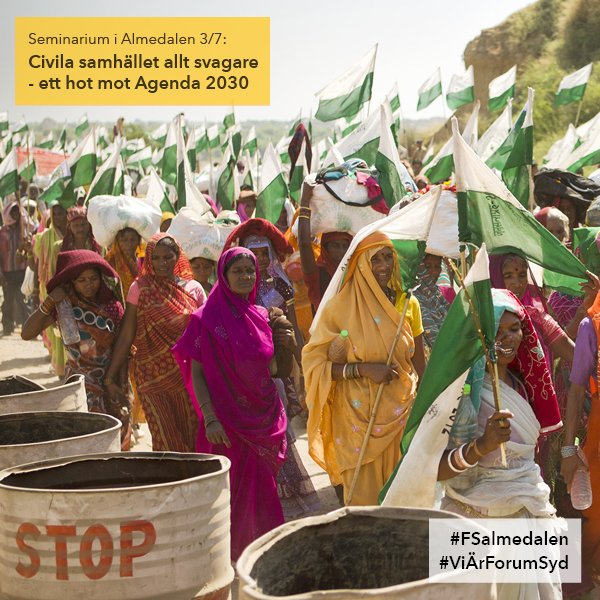 ForumCiv's tweet photo. I #Almedalen? Diskutera civilsamhällets roll i #Agenda2030! #FSalmedalen #sverigeivärlden https://t.co/CrAEqAcl9P https://t.co/via1JU6LF8