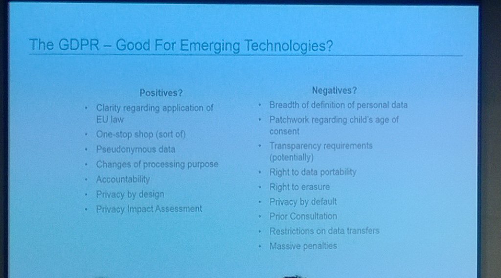 AureliePols's tweet photo. .@criteo event kicking off with positives &amp; negatives related to #GDPR https://t.co/o9oqxFDeEg