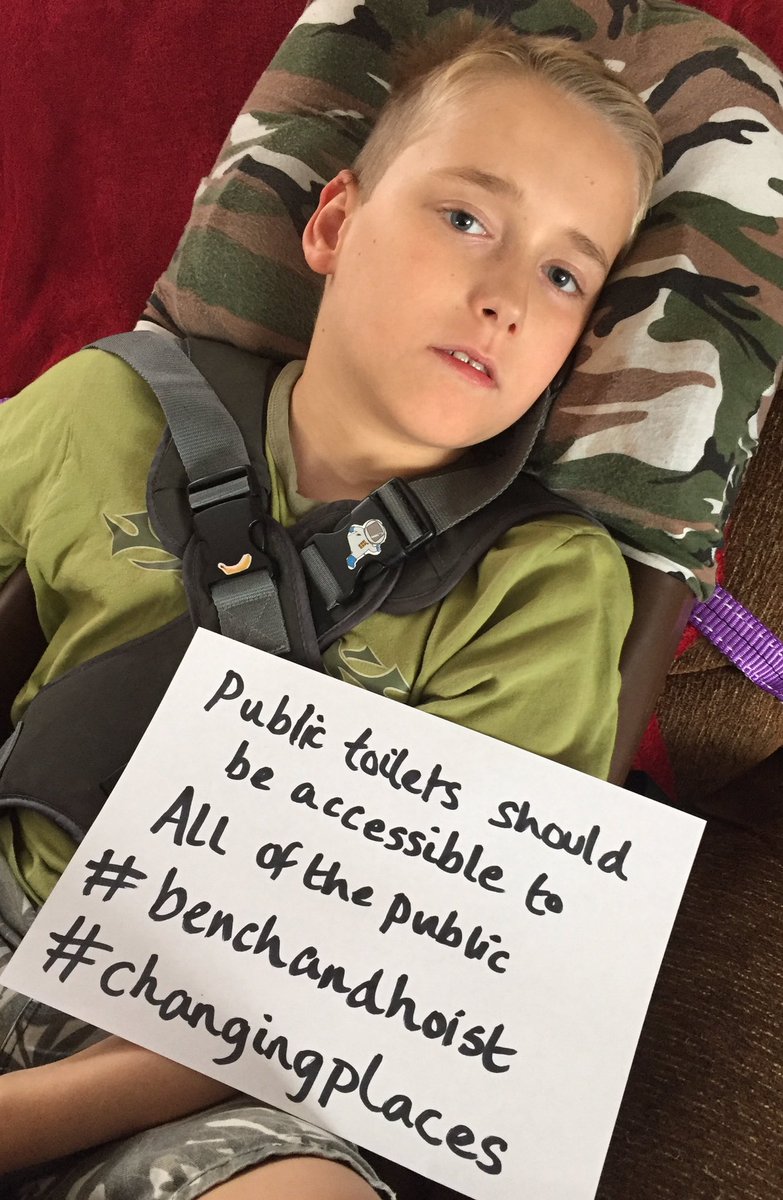 bucksamandy's tweet photo. No-one should have to lay on a public toilet floor #selfie plz RT Alfie @ParallelLondon @ukCerebralPalsy @WorldCPDay https://t.co/Po97I7N9Q3