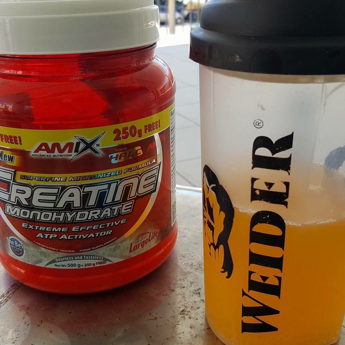 markAsaeidaei's tweet photo. 6 g of creatine mixed with 50g gatorade and water - Ready for action!! #onlinept #mallorca #mallorcafitness https://t.co/nT23xtvtmF
