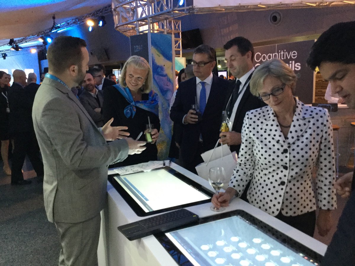 dgmast's tweet photo. IBM CEO @GinniRometty in Sydney today with @Al_Prior and @surajpandey10 and as always, @IBMBluemix front and centre https://t.co/6I9dQgPTEb
