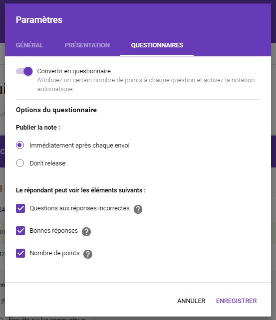 BlogModerateur's tweet photo. Google Forms : on peut enfin spécifier les bonnes/mauvaises réponses et attribuer des points https://t.co/w4xzQYbuGo https://t.co/oDqj8yJOe1