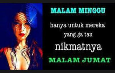 Aneh Unik Menarik A Twitter Hari Ini Malam Jumat Sunah