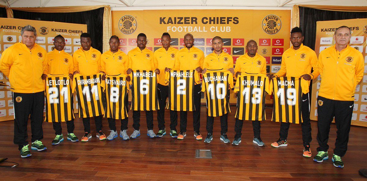 kaizer chiefs new signings jersey numbers