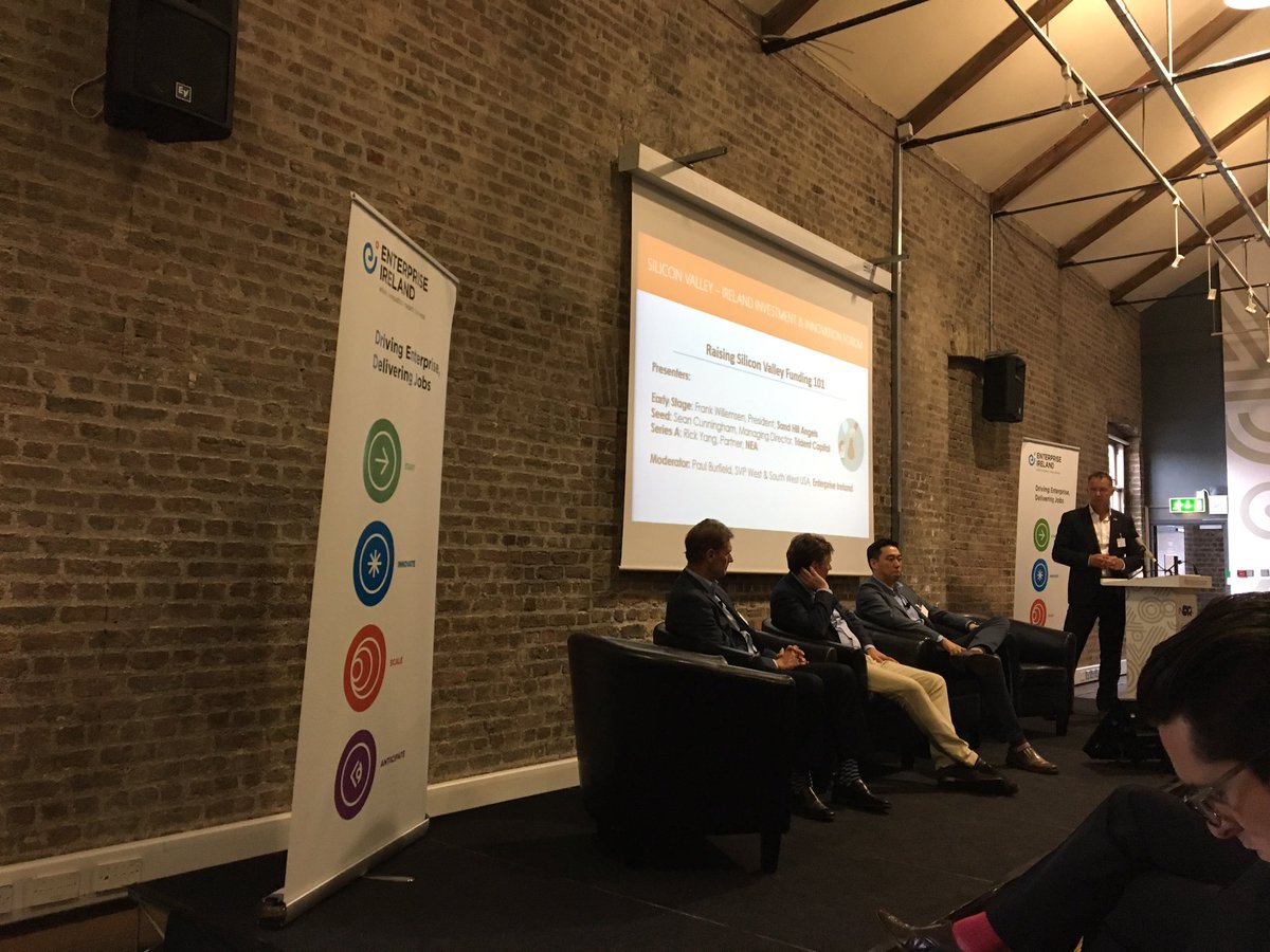 Davetizer's tweet image. Great panel on SV Funding by @Entirl with NEA/ Sand Hill Angels/Trident Capital #accessSiliconValley @NDRC_hq