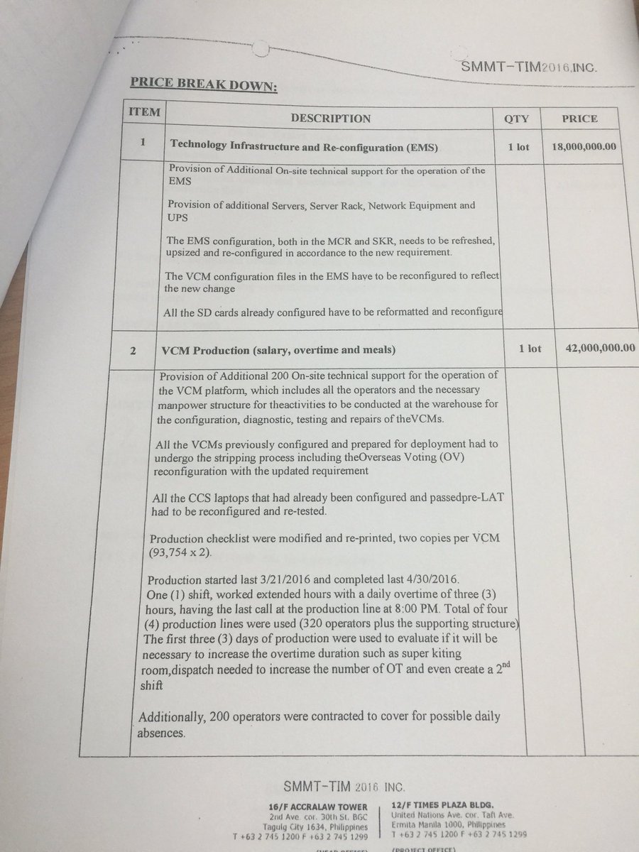 ANCALERTS's tweet image. Smartmatic asking for addt&apos;l P107M as payment for vote receipt &amp;amp; screen review implementation  | via @pia_gutierrez