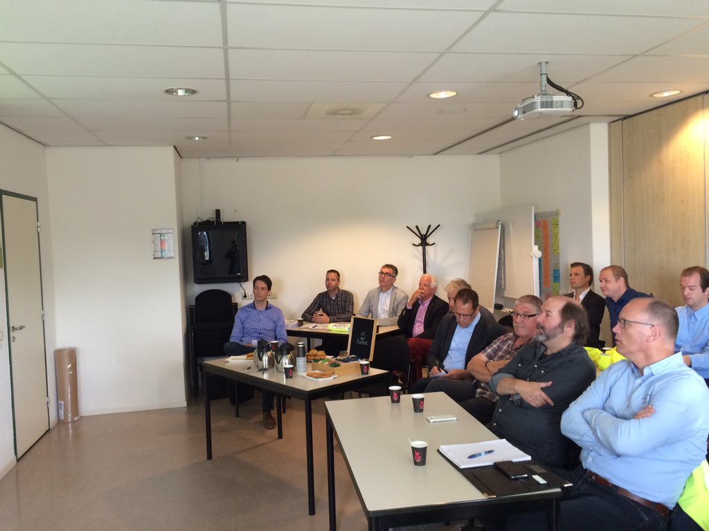 douwefaber's tweet photo. Vandaag start pilot van de Greenstep de Enzymen fabriek van Bioclear en @Ekwadraatadvies bij Attero te Wilp https://t.co/FU1o9BUkd2
