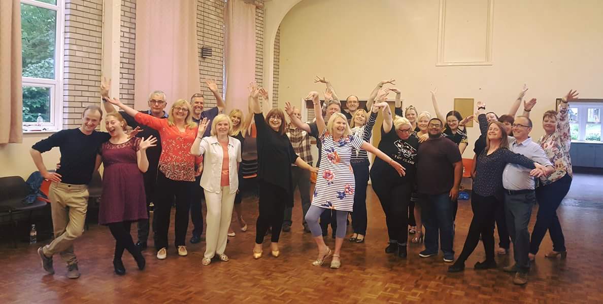 Check out our fabulous group from our first Ballroom &amp; Latin course! Don't they look great? #bagnallballroom