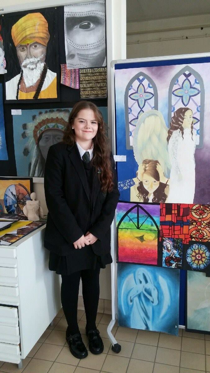 Photos from our GCSE Art exhibition on Friday. Well done to all Year 12 Art students. A very talented bunch!!