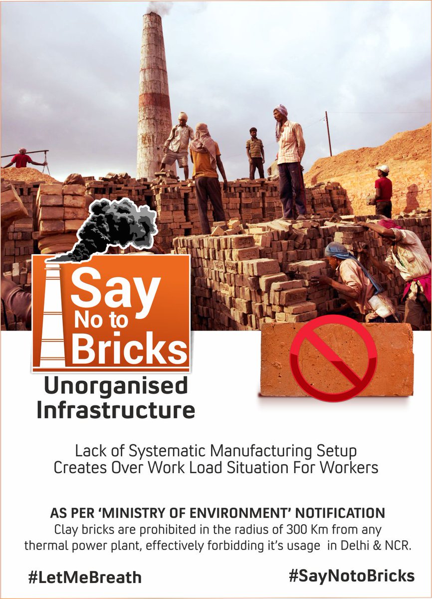SayNoToBricks's tweet photo. #SayNoToBricks unorganized infrastructure #LetMeBreath @smritiirani @PrakashJavdekar https://t.co/M2FVwu5oW4