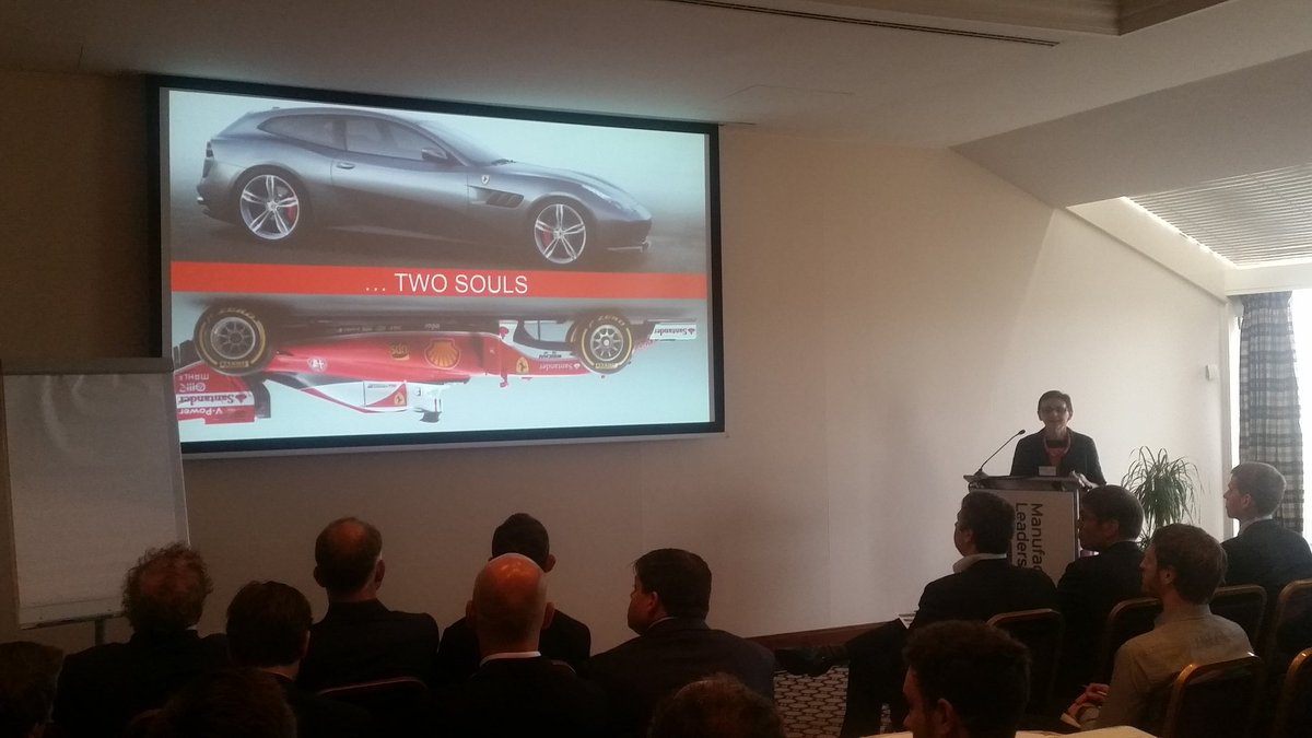 TamaraZijlstra1's tweet photo. Ferrari discusses their digital transformation using Infor solutions at mlf2016 #Manucore https://t.co/iGOQXLpe35