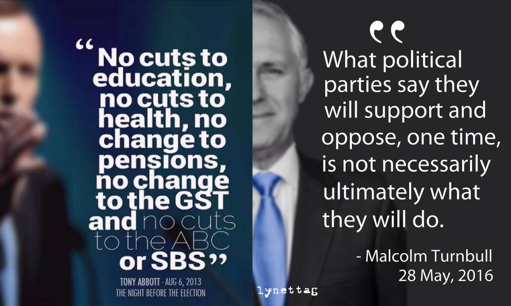 artbylynettag's tweet photo. Turnbull actually said this today. #thedrum #theprojecttv #auspol #ausvotes #abc730 https://t.co/Asad0pkpIF
