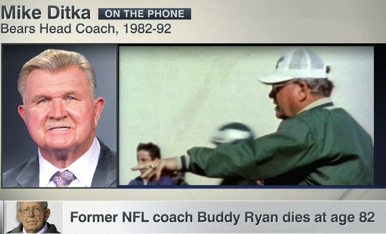 'Buddy was a genius, he was way ahead of his time.' - Mike Ditka #LIVEonSC