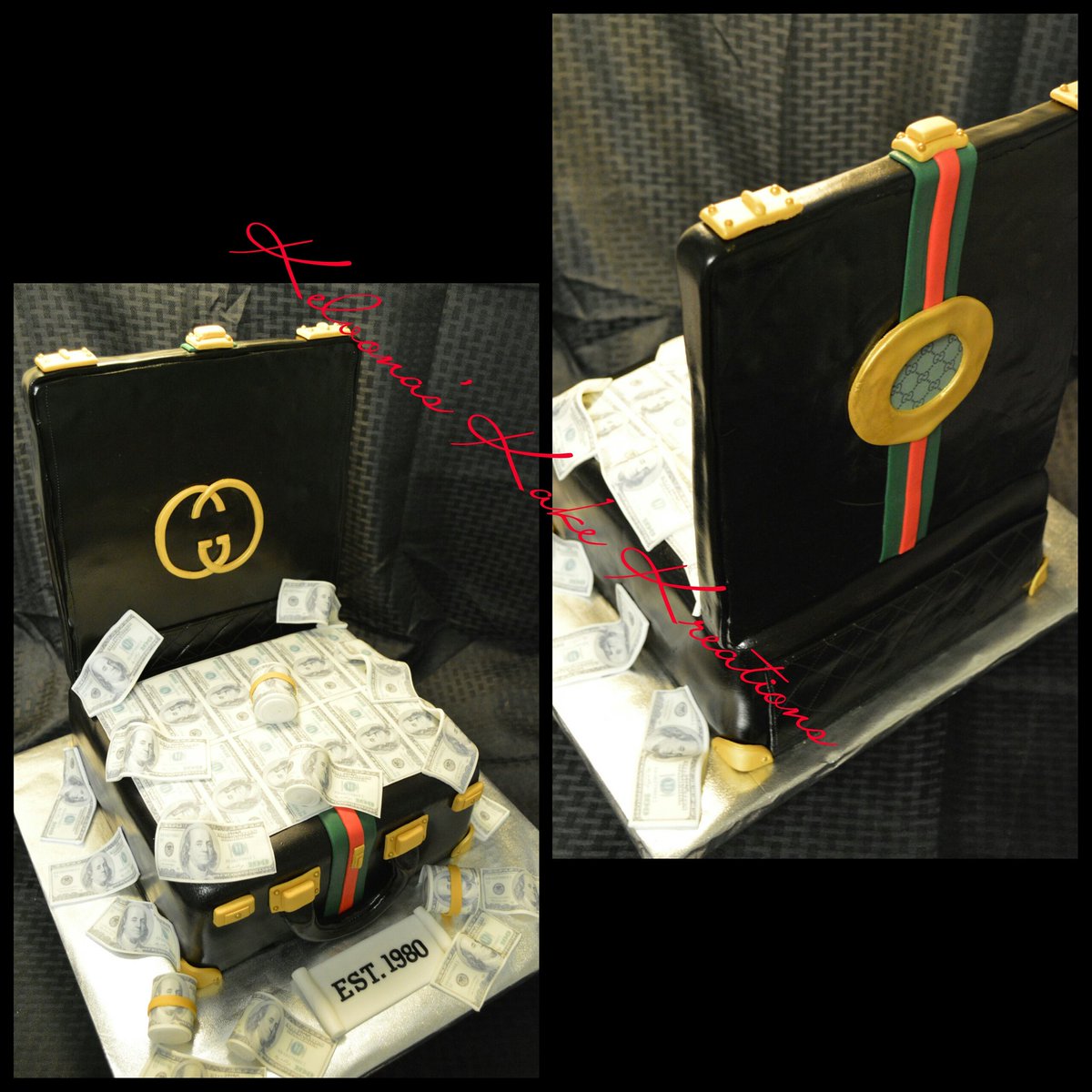 Kelvona Lincoln On Twitter Gucci Case Birthday Cake Filled With - kelvona lincoln