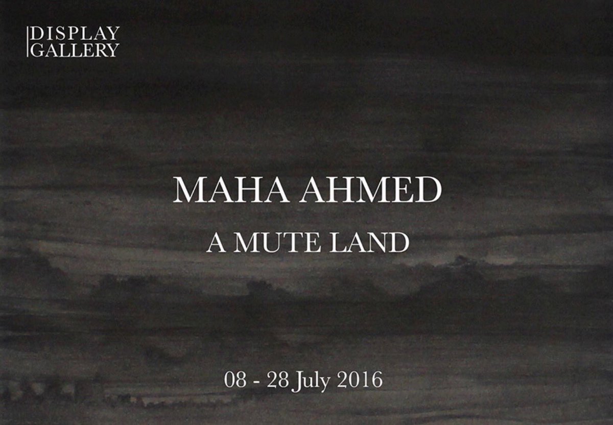 CaspianArts's tweet photo. Delighted to announce solo show of #MahaAhmed with PV on 7th July  @displaygallery https://t.co/3uQqSfuC8w