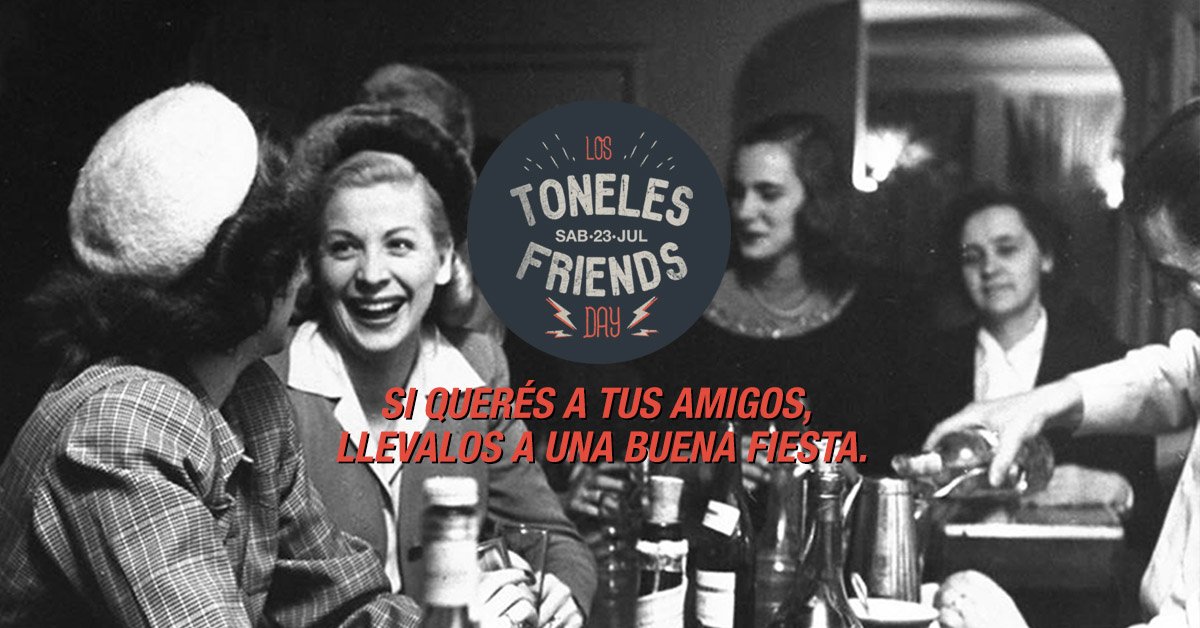 ShowproArg's tweet photo. #SeMeRompio la camisa que me prestaste pero te puedo llevar a una buena fiesta ;) #LosTonelesFriendsDay https://t.co/WV04Fo59K9