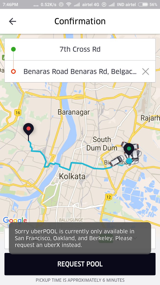 fullpowerparty's tweet image. @fullpowerparty trying to book @Uber @Uber_India pool, and seems to be an #UberBug with its message. Pl correct.