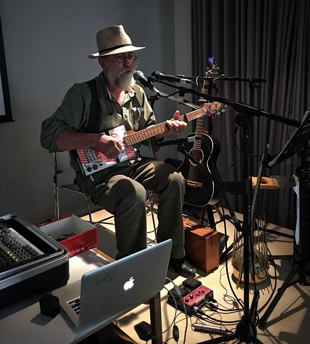 TPGallery's tweet photo. Sound checking done. Ready for stories, stills, field recordings and songs from @larrytowell1 @MagnumPhotos tonight https://t.co/mDQDmGiIJI