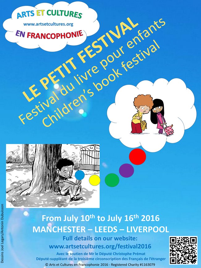 Pop along and support <a href="/ArtsEtCulturesF/">Arts et Cultures</a> Le Petit Festival children's book festival On until 16th July