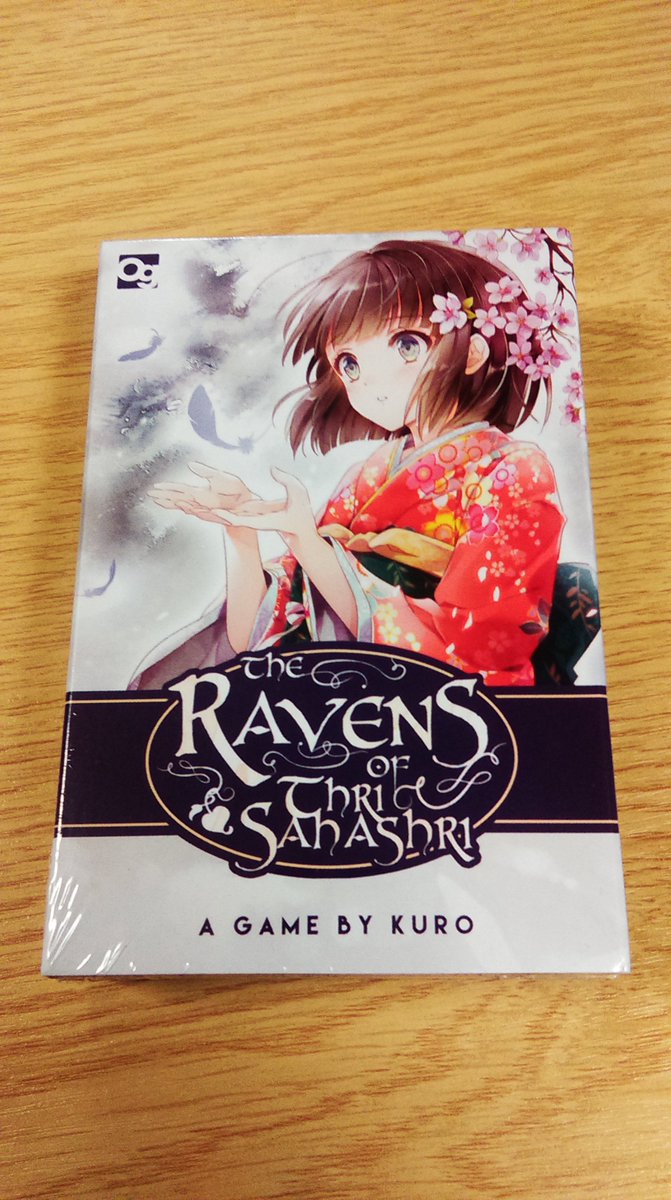 TheBaseCT's tweet image. We've just announced our first raffle prize at Boardom V - the great Ravens of Thri Sahashri from @OspreyGames.