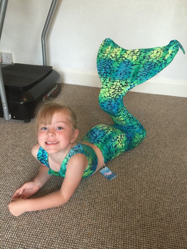 mermaid costume 5 year old