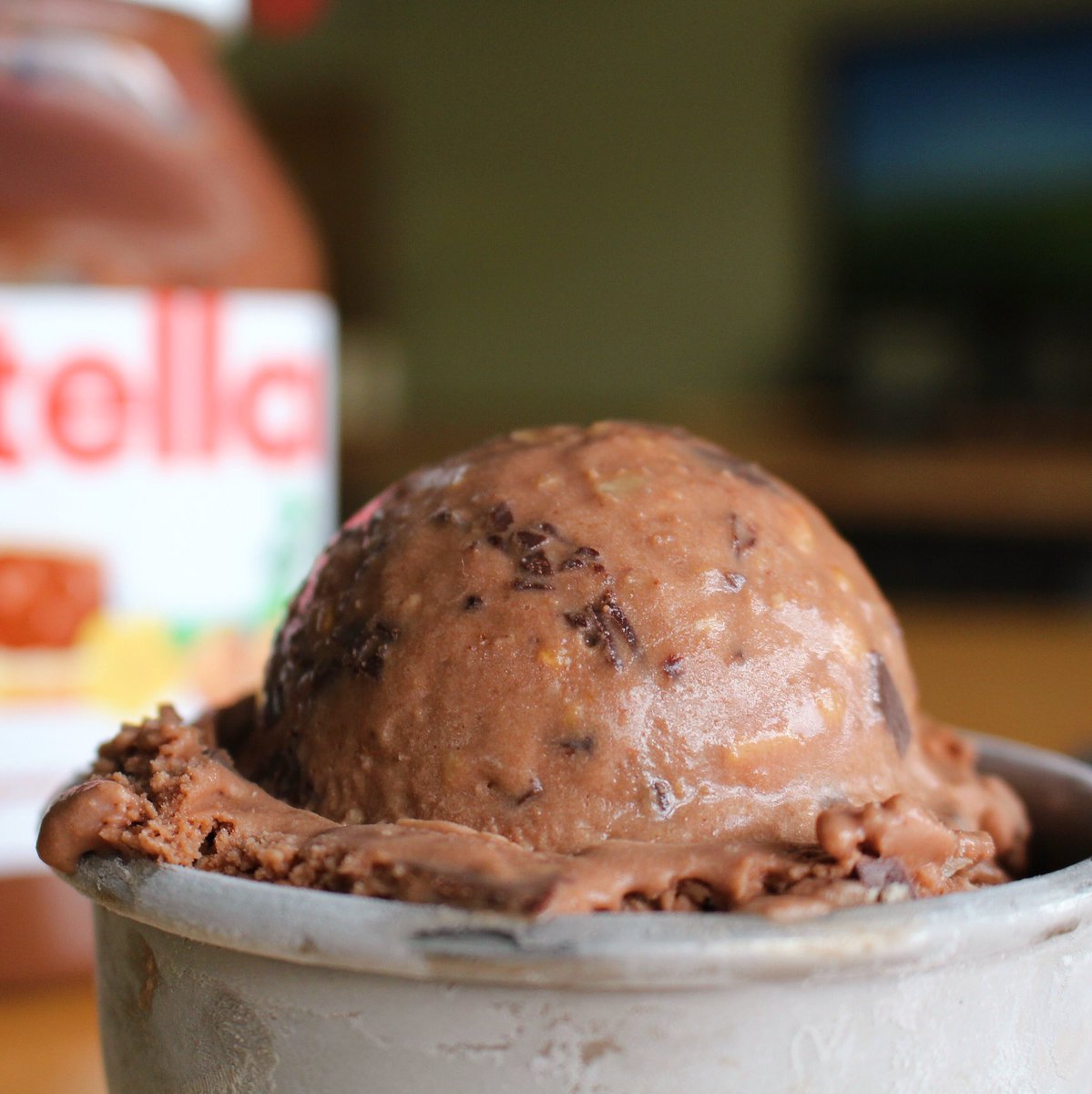 Chocolate Hazelnut #homemade #icecream today, open 11-9 Cleveland Street, 5-9 TR.