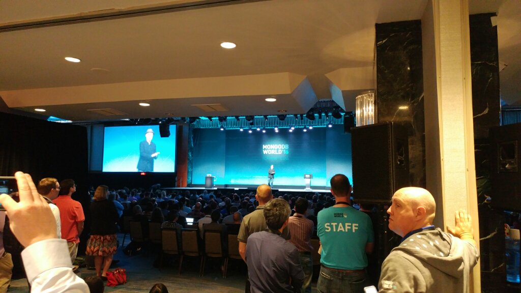 zakhark's tweet photo. Adam Savage from Mythbusters talks about elephants being afraid of mice... at #MDBW2016 https://t.co/b5llpArCj0