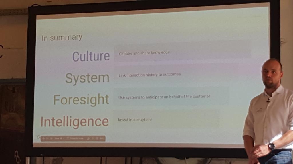 simjoh's tweet photo. Key learnings from Google on using machine data... #CHT2016 @freshdesk https://t.co/soZGofdTFI