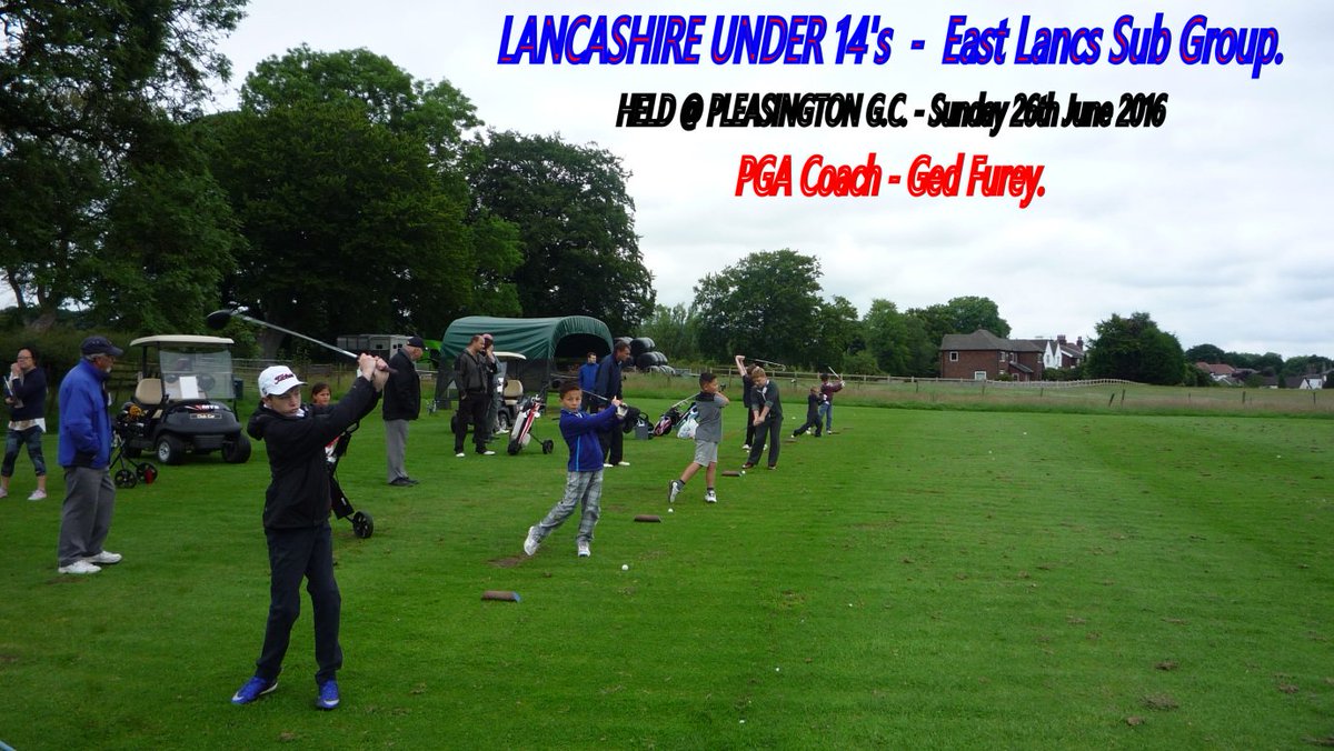 practicing hard at the under 14s coaching. Spot the next Rory