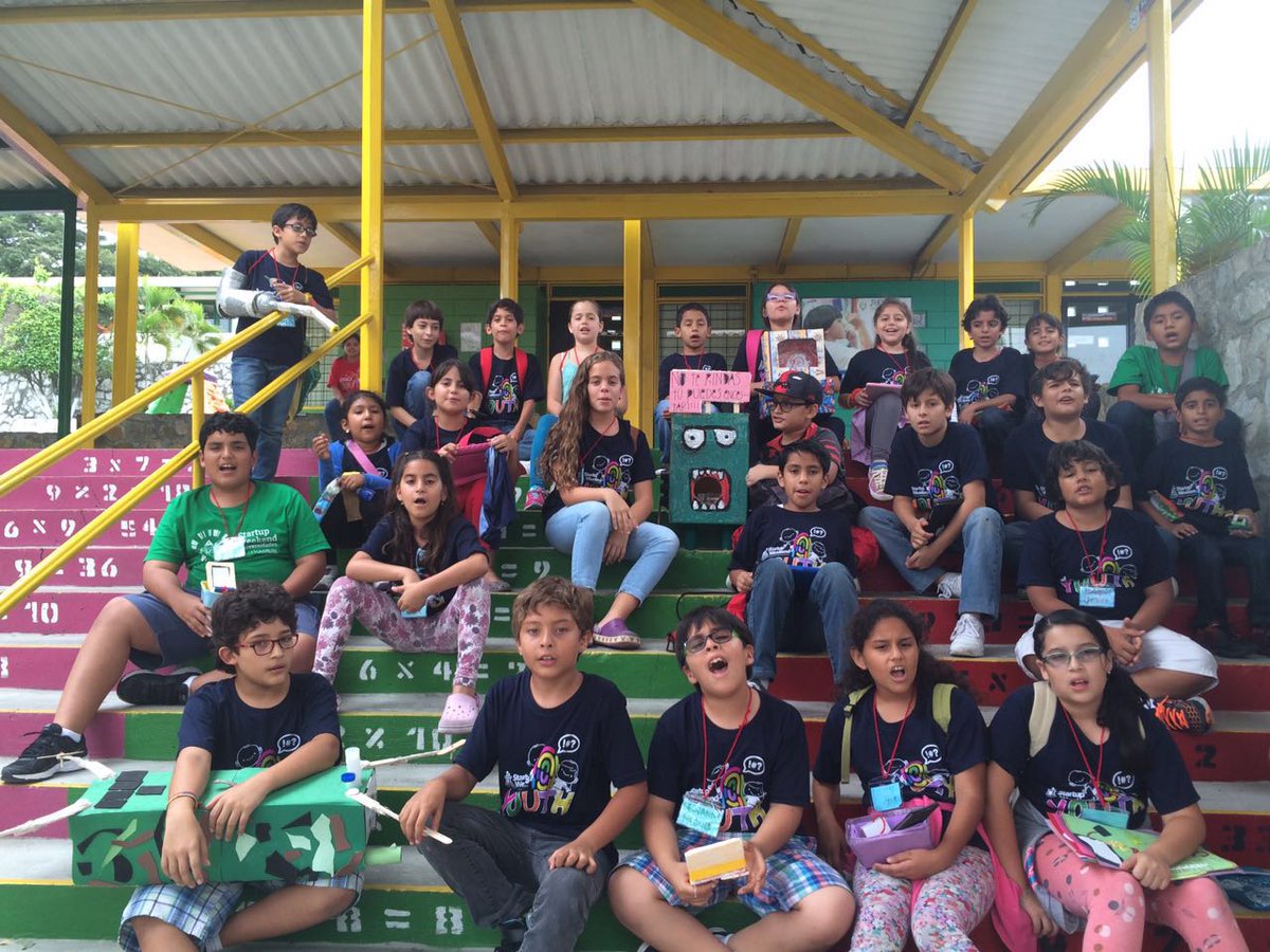 GEWEcuador's tweet photo. #SWYouth fue una genial experiencia que ha cambiado la percepción de muchos niños @StartupGye #KidsOnFire https://t.co/1GTcnTOOrB