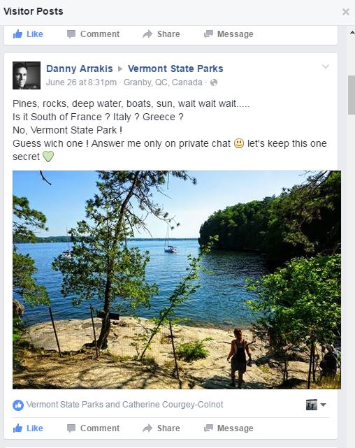 VTStateParks's tweet photo. One of our Facebook friends is laying down a challenge. Respond at: https://t.co/Wp8u6OgsSW #VT #Vermont #NotGreece https://t.co/qbgHguQQWp