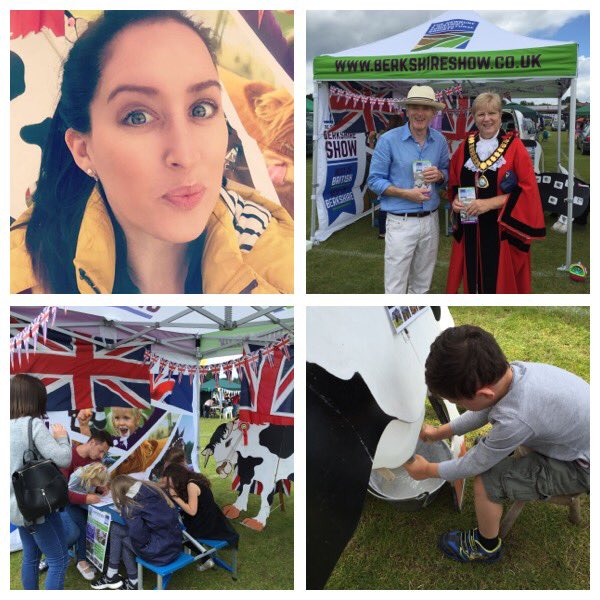 Had a great day Sunday volunteering on the @Berkshire_show stand at the Thatcham Fun Day!