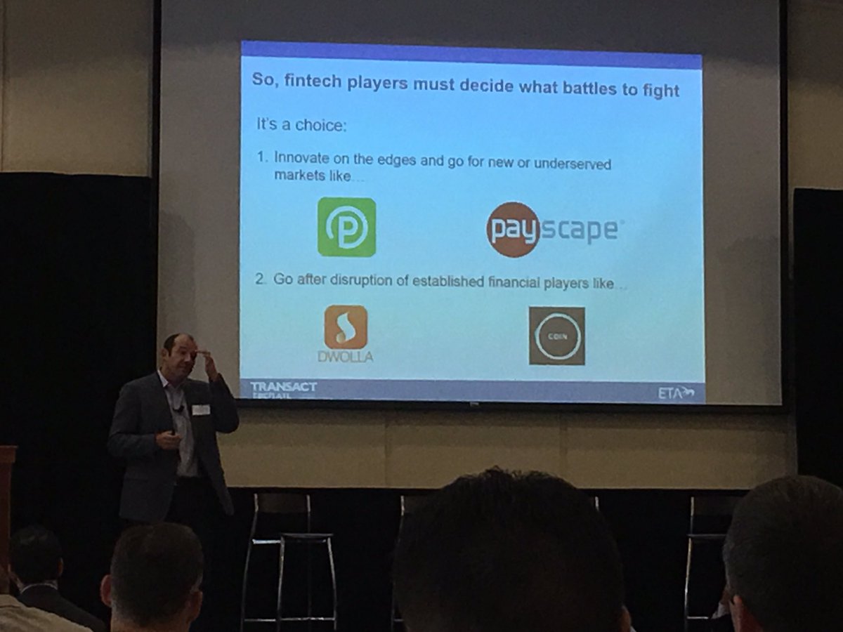 Our friend the <a href="/paymentsexpert/">InfiniTodd</a> at #ttATL on innovative approaches to #fintech