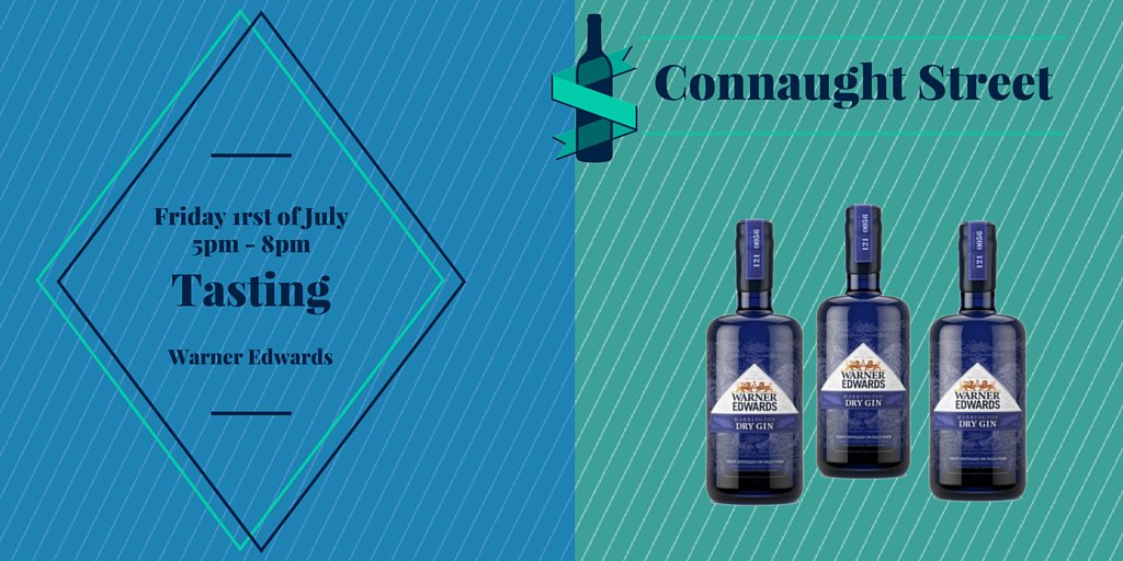 SWofConnaughtSt's tweet photo. On tasting this Friday, don't miss out @warner_edwards https://t.co/ssxHZwKJkm