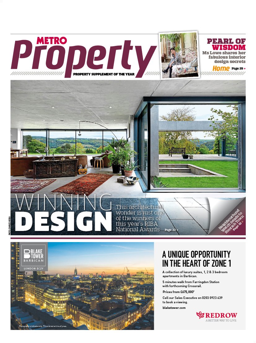 MetroFeatures's tweet photo. Check out the @RIBA National Award winners in today's #MetroProperty https://t.co/KbaMduWtbD