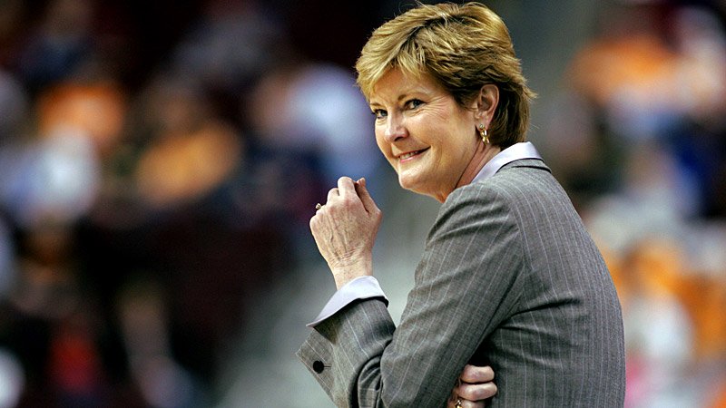 UnSportsESPN's tweet photo. Pat Summitt led the Lady Vols to 8 national championships (87, 89, 91, 96, 97, 98, 07 and 08) and 18 Final Fours. https://t.co/EBrARmmeU9
