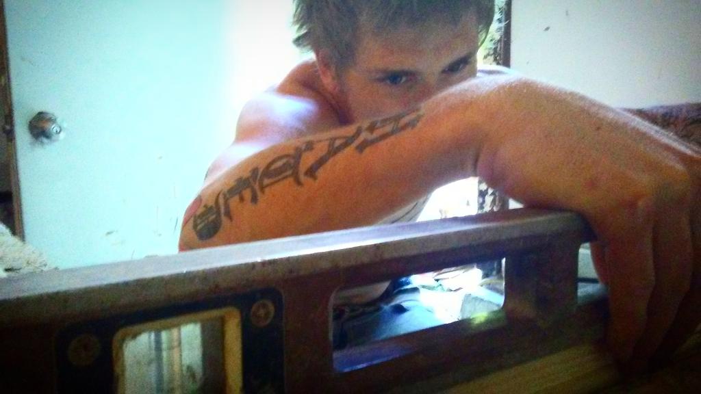 stoneworksmi's tweet image. I live by this little bubble #onthelevel #true