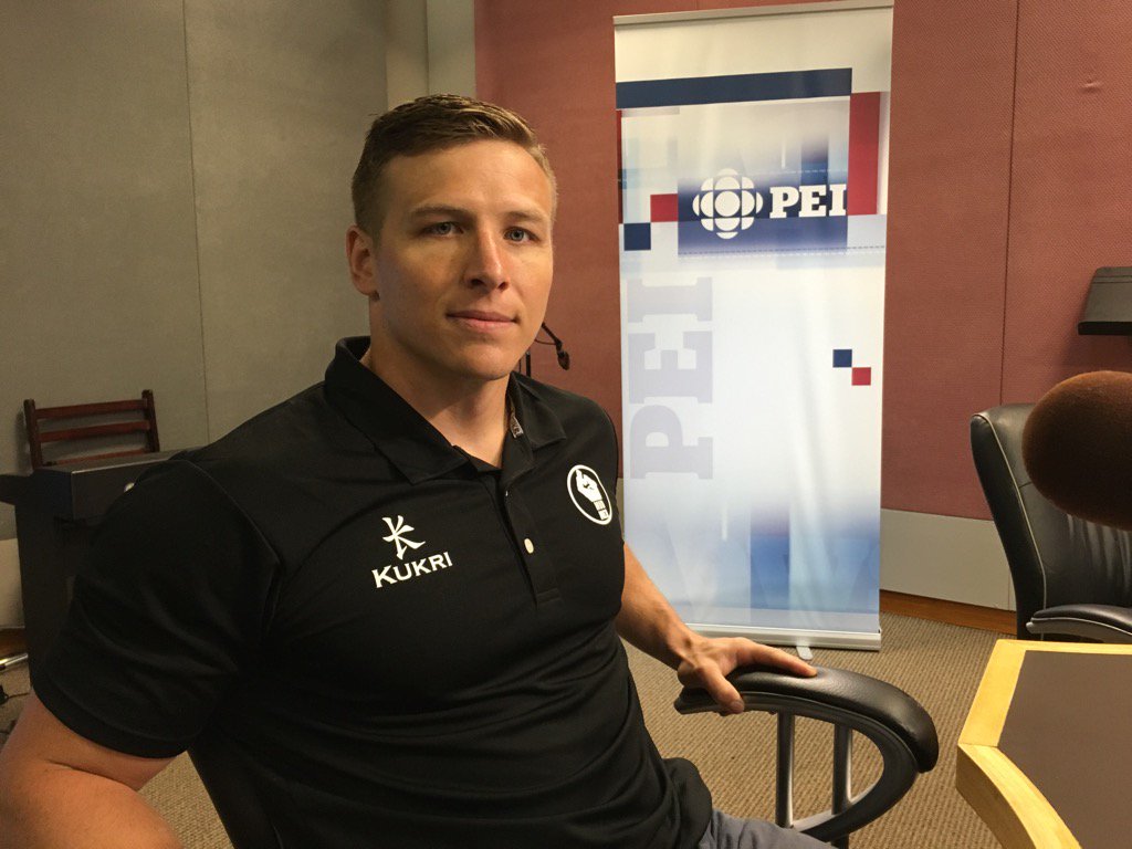 Growing the sport of rugby on #pei, at 815 Justin Ellis <a href="/mudmenrugby/">Mudmen Rugby</a> tells us about introducing the sport to kids