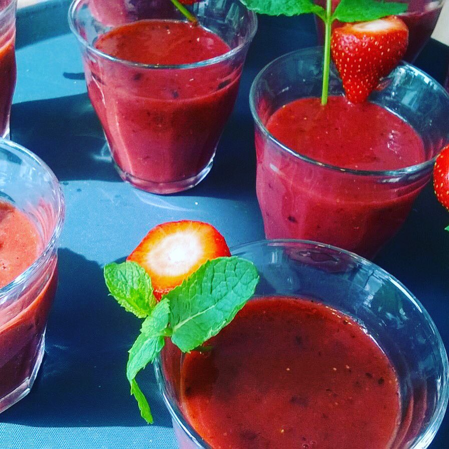 Heerlijke smoothies tijdens brainfood <a href="/smaaknederland/">Smaak Nederland</a> #vergaderlocatieutrecht