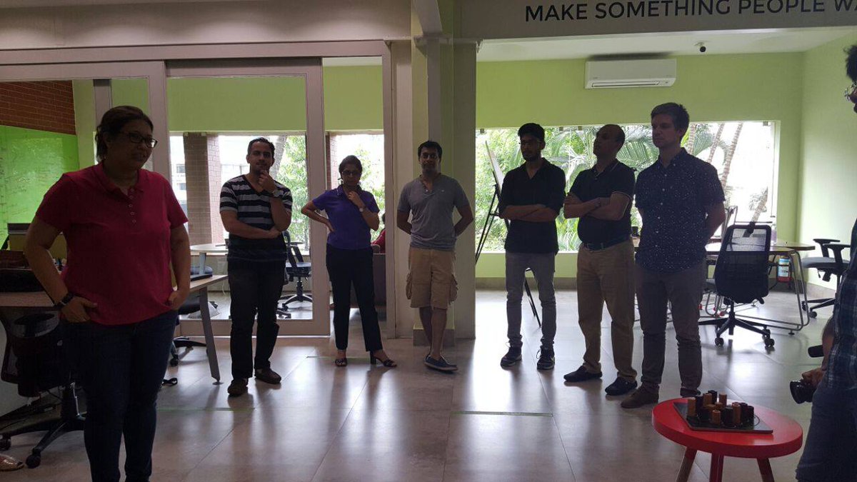 ExplrLifeTrvlng's tweet photo. Final stop on the #ExploreStartup tour - @AxilorVentures! Here's one of the Founders, Ganapathy giving a lowdown! https://t.co/AmClQgrbuV