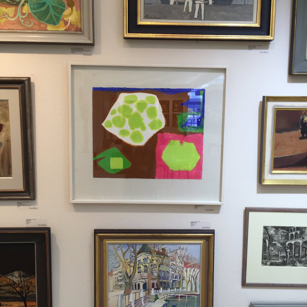 Fantastic range of ModBrit pix @freya_mitton @haughtonfairs #juliantrevelyan #patrickheron