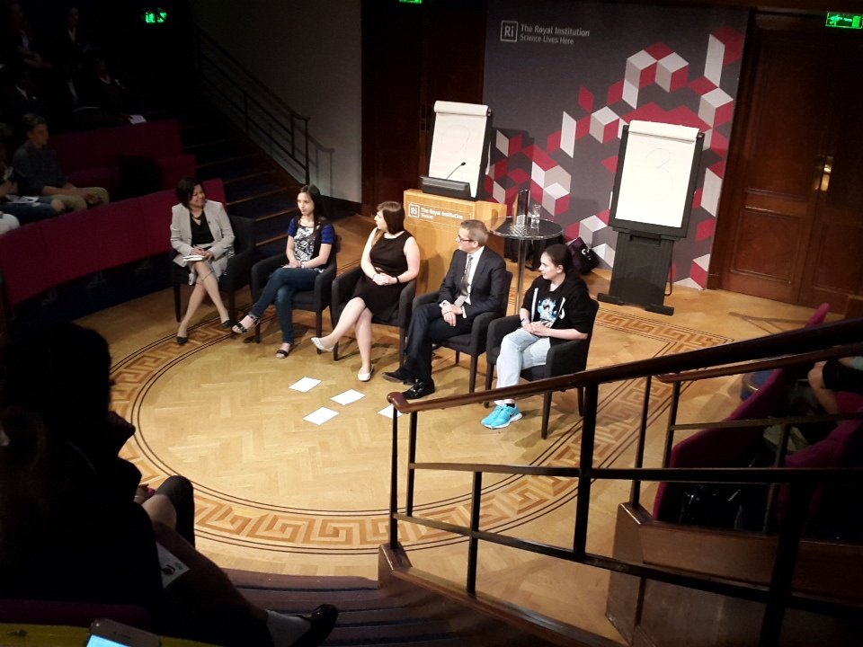 BoswellsComp's tweet photo. Panel time @Ri_Science #RiEYTech a great line up! https://t.co/VhjvKkrSMI
