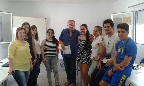_lanzaT's tweet photo. Ayer nos visitó Juan José Salado,de Fundación Ciudadanía @Lanzaderas_EES  @fundacionTef https://t.co/Pr5G6psnEQ