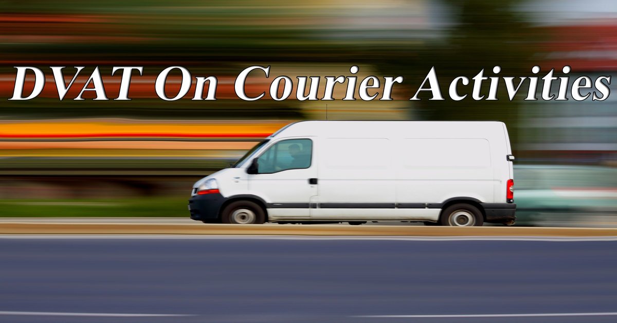 capark2007's tweet photo. Delhi Government has now taken Courier Agencies under the ambit of DVAT. Read More Here  https://t.co/OVEGTaker1 https://t.co/03C3KjgEDQ