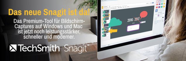 CompuwaveGmbH's tweet photo. #TechSmith #Snagit neu überarbeitet - leistungsstärker + schneller bei #Compuwave erhältlich https://t.co/Hk2Z8hE5sv https://t.co/saS2DrQqe5