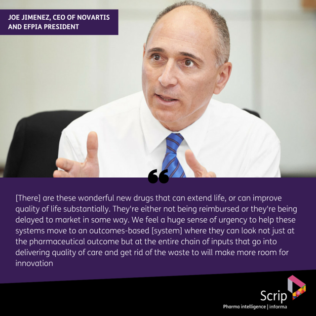 PharmaScrip's tweet photo. Jimenez: "Huge Sense Of Urgency" To Implement Outcomes-Based Systems In Europe https://t.co/AECt86Bksb via @ScripJo https://t.co/je2N8ipOFy