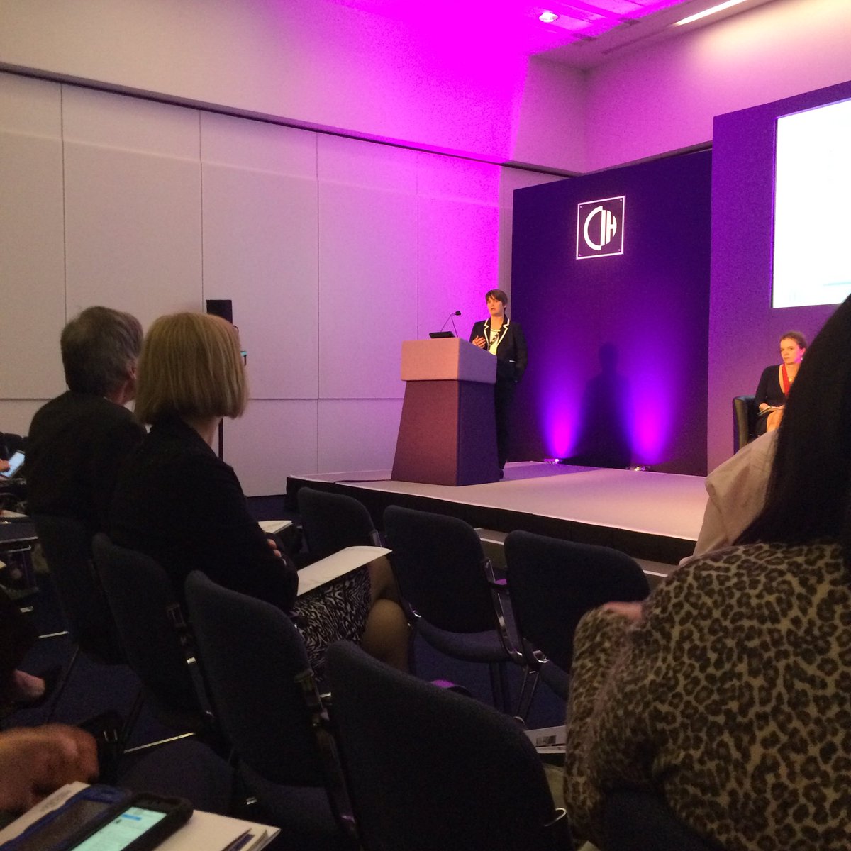 Trowers's tweet photo. Tonia Secker discusses challenges of achieving real value on development projects #CIHhousing16 #rethinkingvalue https://t.co/JjCDUhmG7i