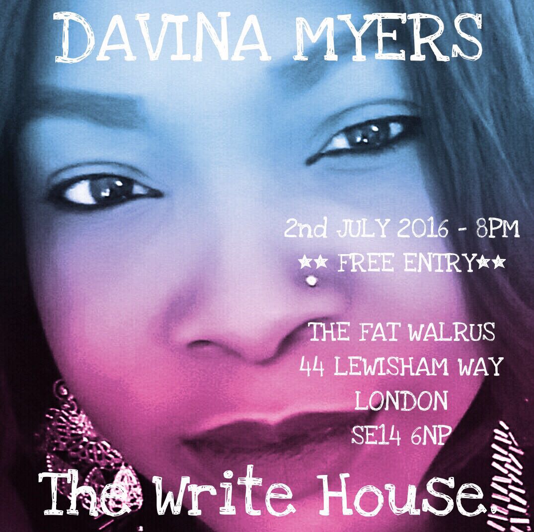 Live performance from Davina Myers at The Write House on the 2nd July 2016 #thewritehouse #therighthouse #openmic