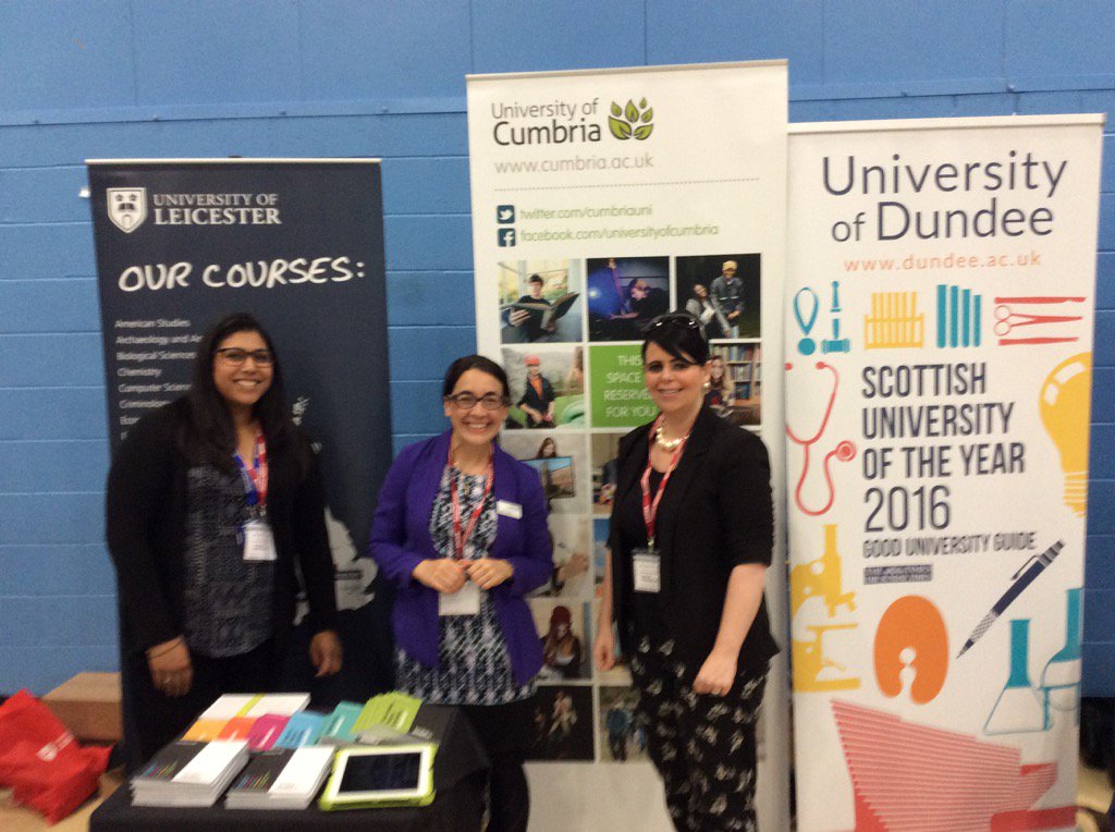 RunshawStuServ's tweet photo. Anisha @uniofleicester, Andrea @CumbriaUni and Ali @dundeeuni united at #RunshawUCF2016 https://t.co/EX50HlSxlP